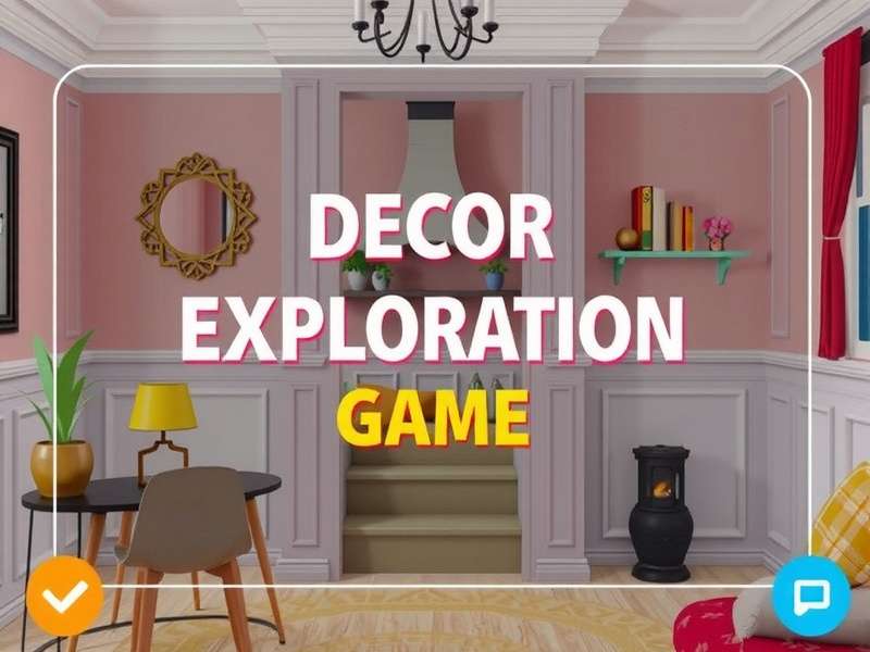 Decor Exploration Game Main Interface Decor Exploration Game Main Screen